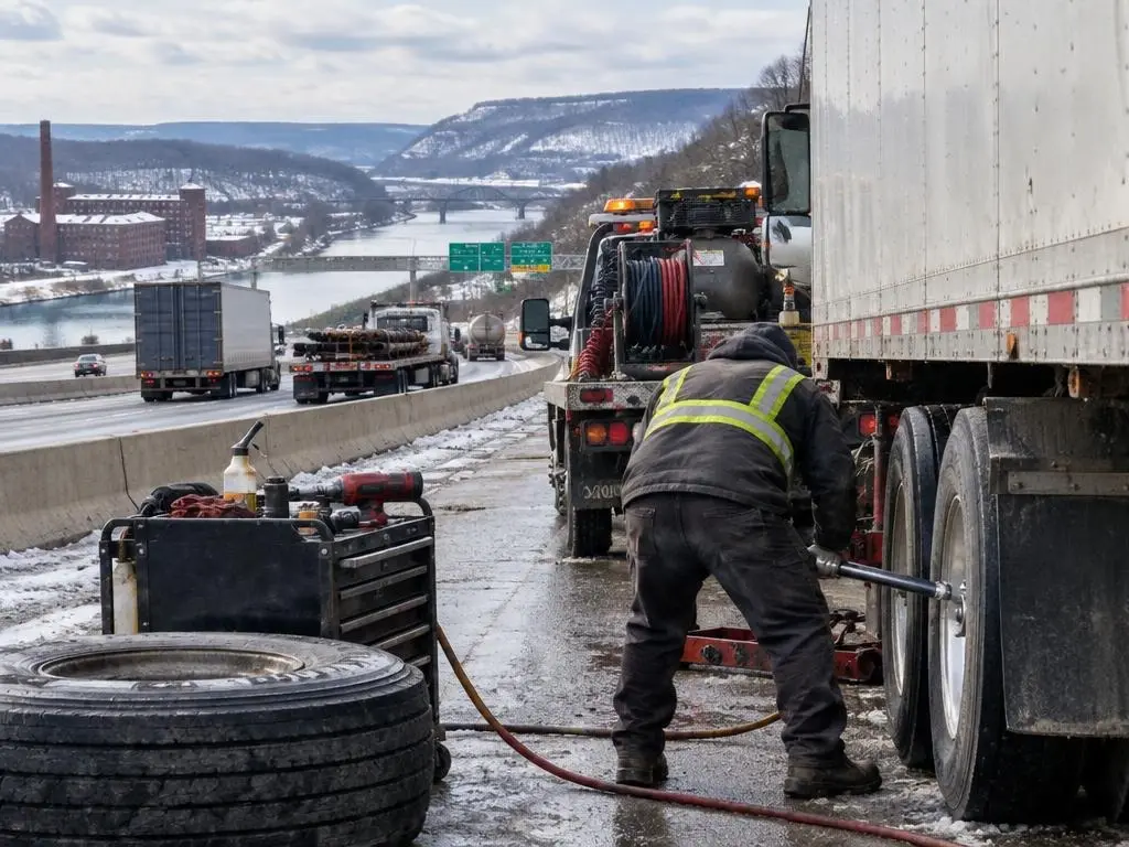 Mobile Truck Tire Service in Youngstown, OH